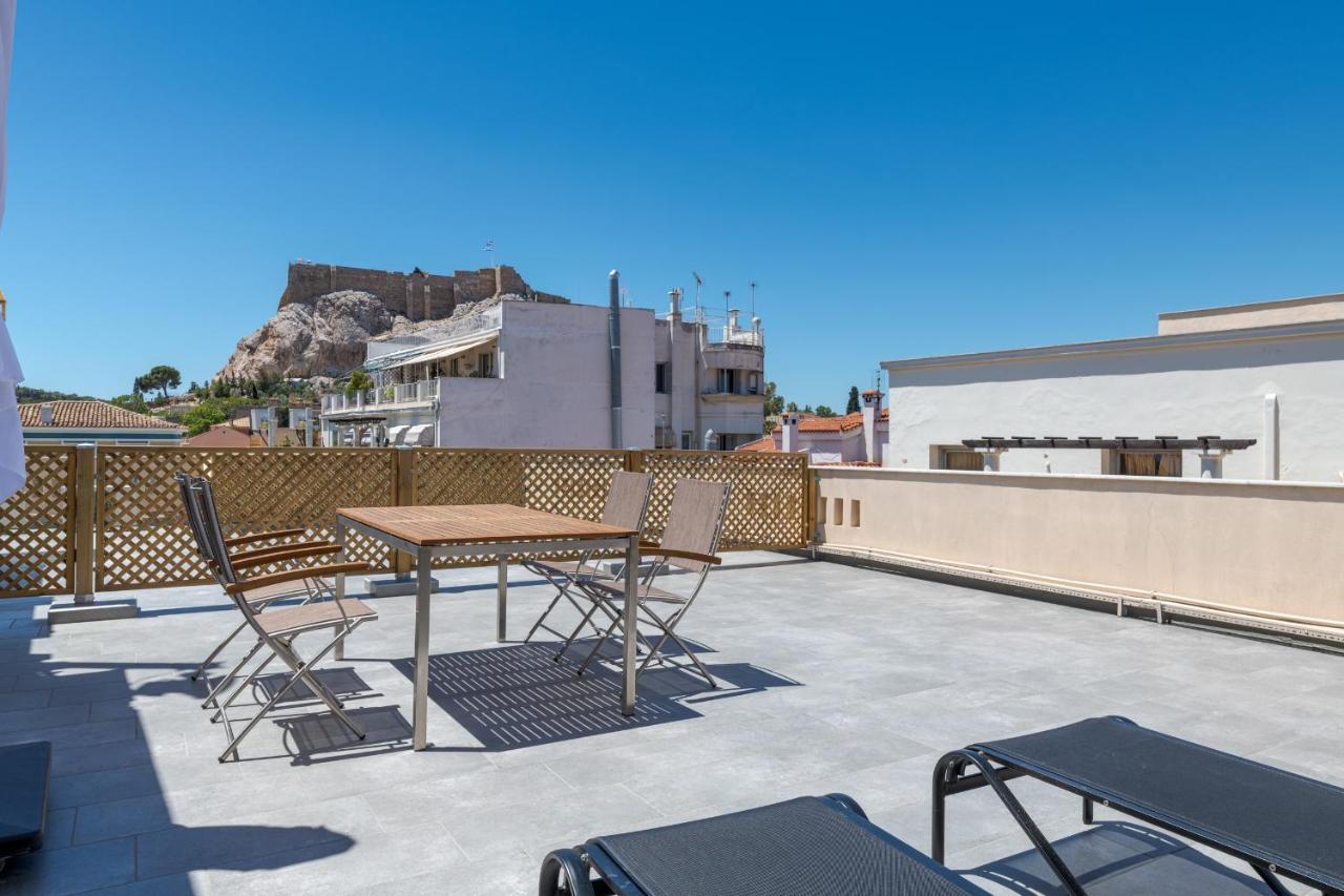 Apartamento Downtown Cocoon With Roof Deck Atenas Exterior foto