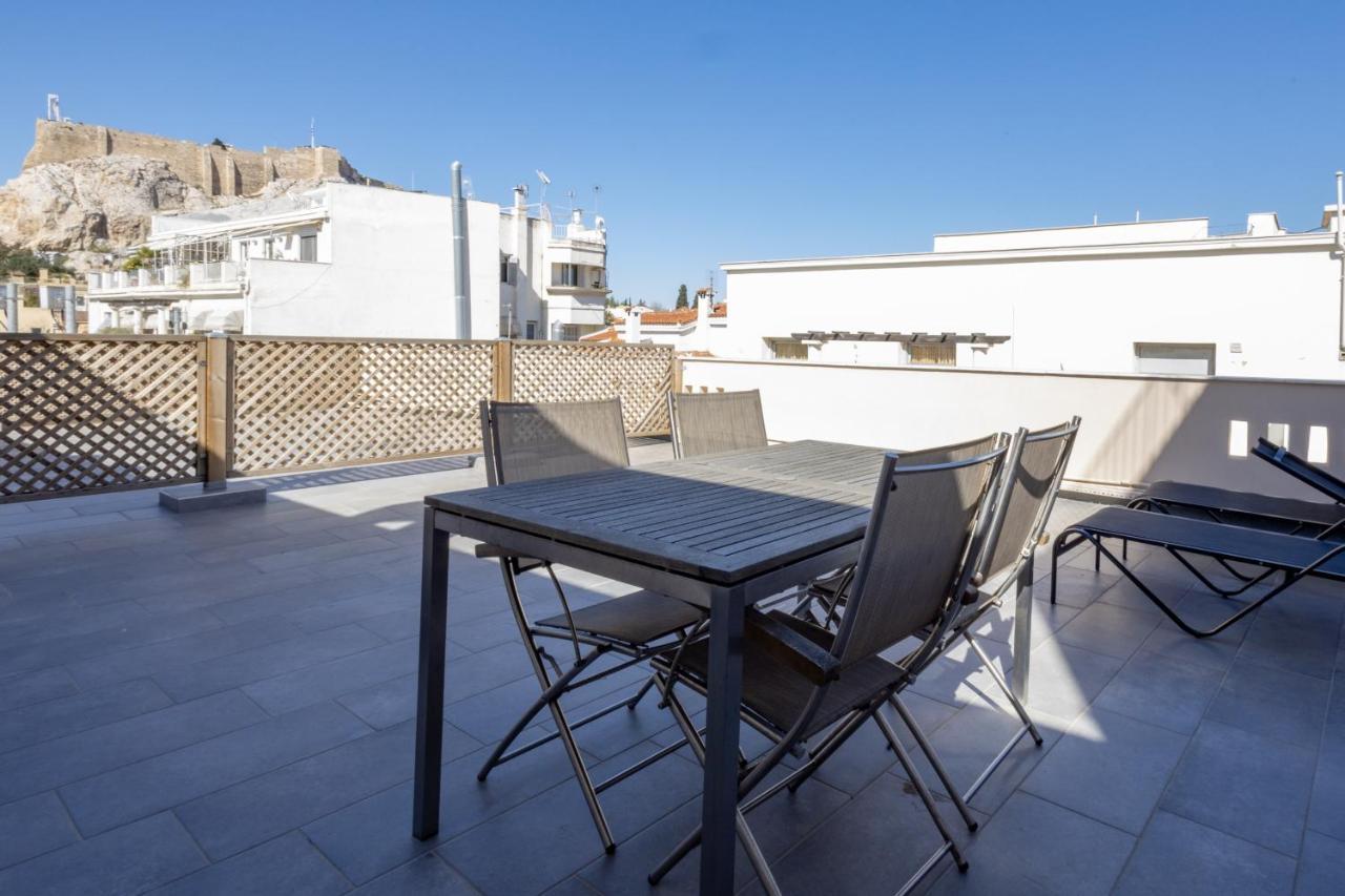 Apartamento Downtown Cocoon With Roof Deck Atenas Exterior foto